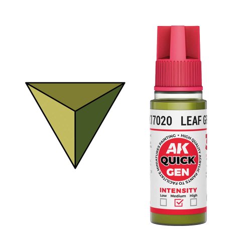 Przejdź do produktu AK Interactive 17020 - Farba akrylowa Quick Gen Leaf Green 18 ml