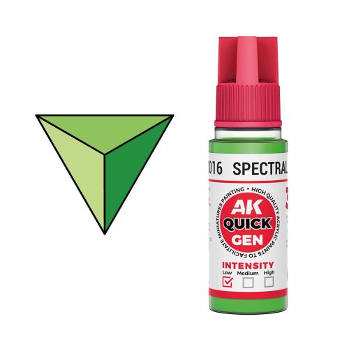 Przejdź do produktu AK Interactive 17016 - Farba akrylowa Quick Gen Spectral Green 18 ml