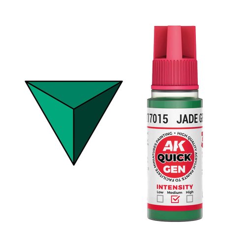 Przejdź do produktu AK Interactive 17015 - Farba akrylowa Quick Gen Jade Green 18 ml