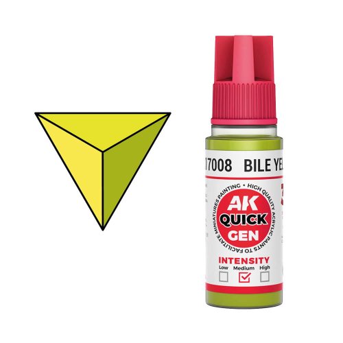Przejdź do produktu AK Interactive 17008 - Farba akrylowa Quick Gen Bile Yellow 18 ml
