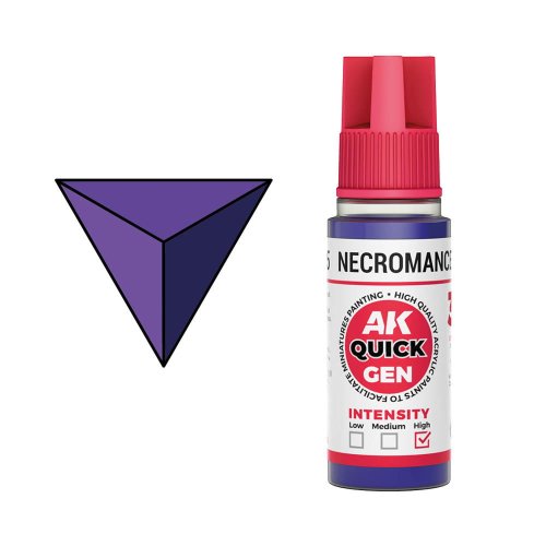 Przejdź do produktu AK Interactive 17005 - Farba akrylowa Quick Gen Necromancer Purple 18 ml