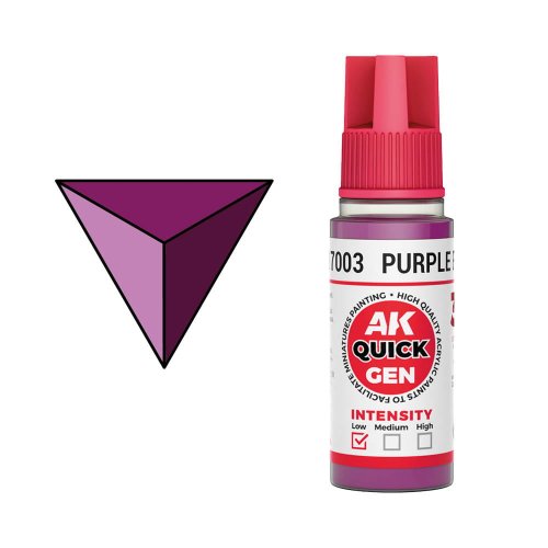 Przejdź do produktu AK Interactive 17003 - Farba akrylowa Quick Gen Purple Flesh 18 ml
