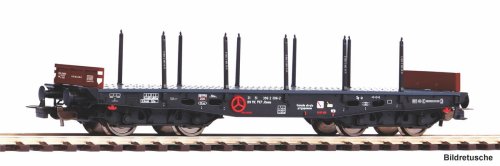 Przejdź do produktu Przedsprzedaż Piko 58421 H0 - Wagon platforma z kłonicami 401Ze, PKP, ep.IV