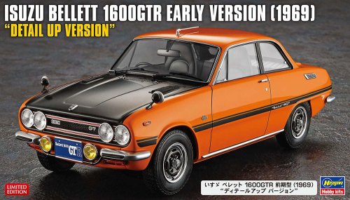 Przejdź do produktu Hasegawa SP649 52449 - 1:24 Isuzu Bellett 1600GTR Early Version 1969 Detail Up Version