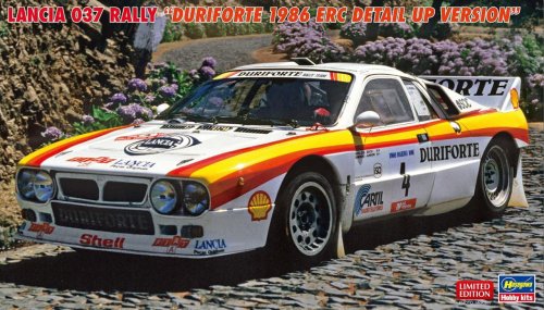 Przejdź do produktu Hasegawa 20775 - 1:24 Lancia 037 Rally Duriforte 1986 ERC Detail Up Version