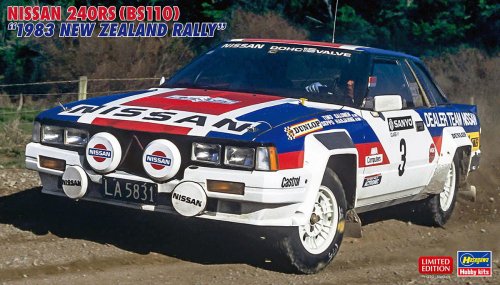 Przejdź do produktu Hasegawa 20769 - 1:24 Nissan 240RS BS110 1983 New Zealand Rally