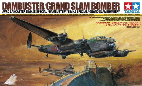 Przejdź do produktu TAMIYA 61111 - 1:48 Lancaster Dambuster Grand Slam