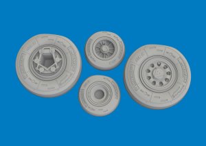 Eduard 672429 - 1:72 F-35C wheels