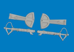 Eduard 6481170 - 1:48 Bf 109G undercarriage legs Print 3D