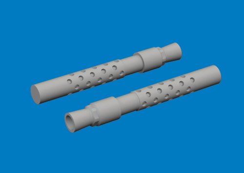 Przejdź do produktu Eduard 632211 - 1:32 Bf 109K-4 gun barrels Print 3D