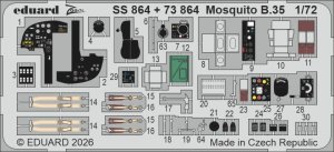 Eduard SS864 - 1:72 Mosquito B.35