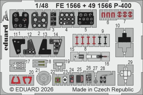 Przejdź do produktu Eduard FE1566 - 1:48 P-400