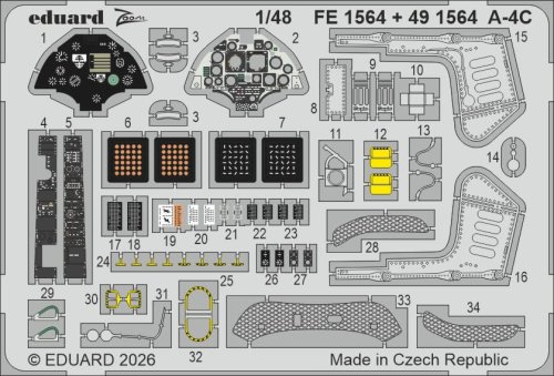 Przejdź do produktu Eduard FE1564 - 1:48 A-4C