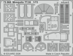 Eduard 73865 - 1:72 Mosquito TT.35