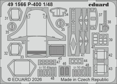 Przejdź do produktu Eduard 491566 - 1:48 P-400