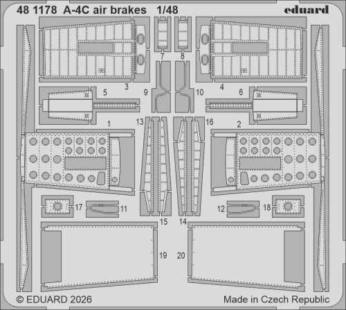 Przejdź do produktu Eduard 481178 - 1:48 A-4C air brakes