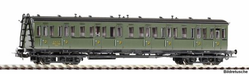 Przejdź do produktu Przedsprzedaż Piko 53349 H0 - Wagon osobowy 3 kl. SNCB, ep.III