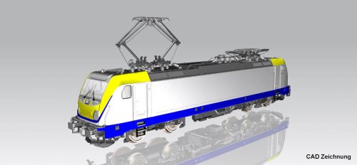 Przejdź do produktu Przedsprzedaż Piko 21798 H0 - Lokomotywa elektryczna BR 187, SNCB, ep.VI, DCC z dźwiękiem