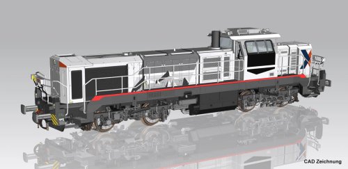 Przejdź do produktu Przedsprzedaż Piko 52376 H0 - Lokomotywa spalinowa DE18, SBB Cargo International, ep.VI