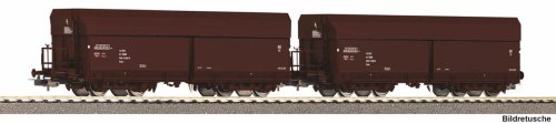 Przejdź do produktu Przedsprzedaż Piko 28332 H0 - Zestaw 2 wagonów samowyładowczych WTK,ÖBB, ep.IV