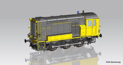 Przejdź do produktu Przedsprzedaż Piko 22005 H0 - Lokomotywa spalinowa Rh 500, NS, ep.IV, DCC z dźwiękiem