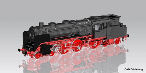 Przejdź do produktu Przedsprzedaż Piko 50711 H0 - Lokomotywa parowa BR 62, DR, ep.IV, DCC z dźwiękiem
