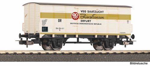 Przejdź do produktu Przedsprzedaż Piko 24555 H0 - Wagon towarowy kryty typu G02, VEG Saatgut Erfurt, DR, ep.III