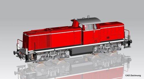 Przejdź do produktu Przedsprzedaż Piko 22042 H0 - Lokomotywa spalinowa BR V 90, DB, ep.III, DCC z dźwiękiem