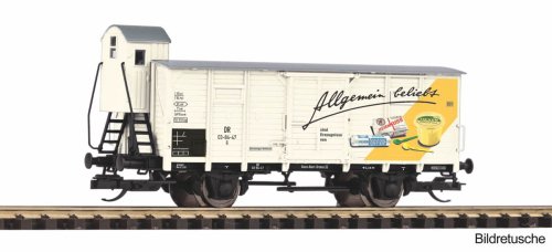 Przejdź do produktu Piko 47853 TT - Wagon towarowy kryty typu G02 z budką hamulcową, Hexenkuss DR, ep.III