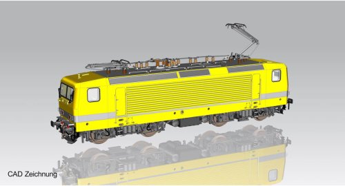 Przejdź do produktu Przedsprzedaż Piko 47819 TT - Lokomotywa elektryczna BR 143 Bahnbau, DR ep.VI, DCC z dźwiękiem