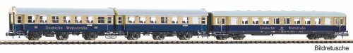 Przejdź do produktu Przedsprzedaż Piko 40630 N - Zestaw 3 wagonów osobowych Deutsche Weinstrasse, DB, ep.IV