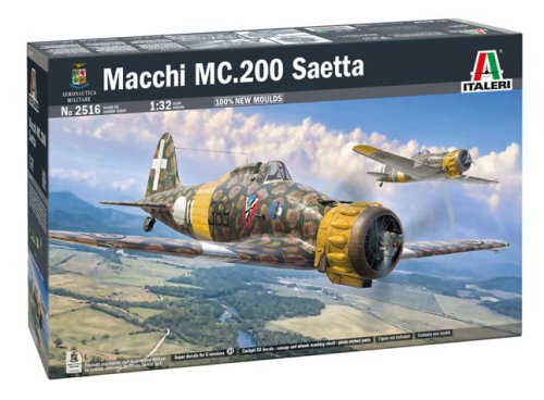 Przejdź do produktu Italeri 2516 - 1:32 Macchi MC.200 Saetta