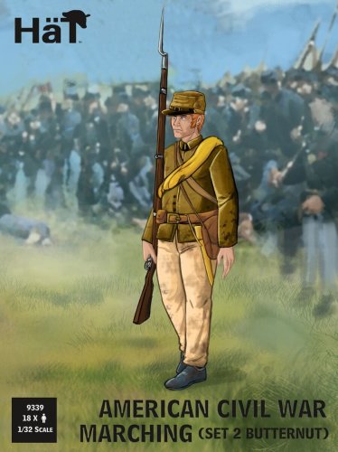 Przejdź do produktu Hat 9339 - 1:32 American Civil War Marching Set 2 Butternut