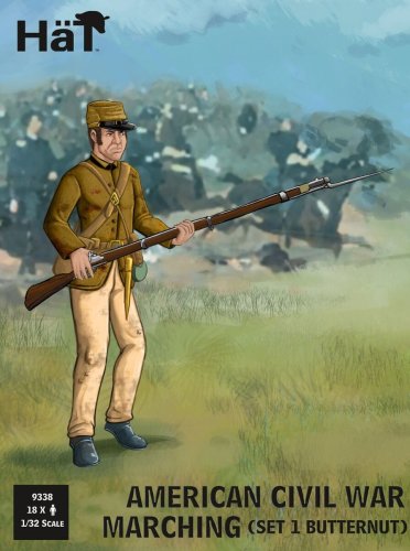 Przejdź do produktu Hat 9338 - 1:32 American Civil War Marching Set 1 Butternut