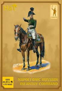 Hat 8352 - 1:72 Napoleonic Russian Infantry Command