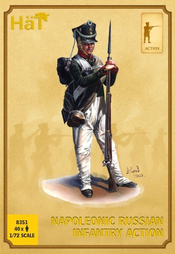 Przejdź do produktu Hat 8351 - 1:72 Napoleonic Russian Infantry Action