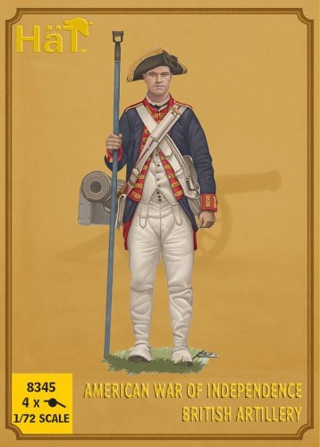 Przejdź do produktu Hat 8345 - 1:72 American War of Independence British Artillery