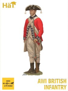 Hat 8343 - 1:72 AWI British Infantry