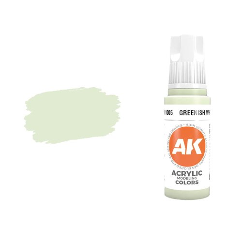 Przejdź do produktu AK Interactive 11005 - Farba akrylowa Greenish White 17ml