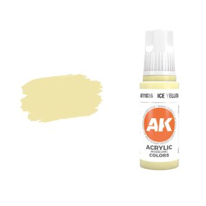 AK Interactive 11036 - Farba akrylowa Ice Yellow 17ml
