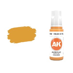 AK Interactive 11042 - Farba akrylowa Volcanic Yellow 17ml