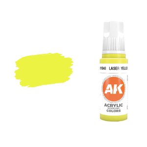 AK Interactive 11048 - Farba akrylowa Laser Yellow 17ml