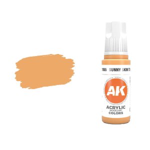 AK Interactive 11055 - Farba akrylowa Sunny Skin Tone 17ml