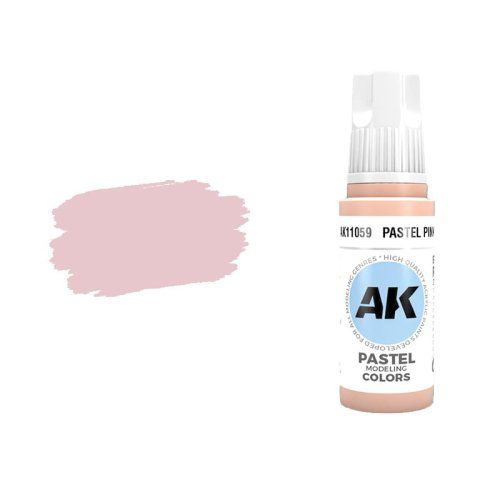 Przejdź do produktu AK Interactive 11059 - Farba akrylowa Pastel Pink 17ml