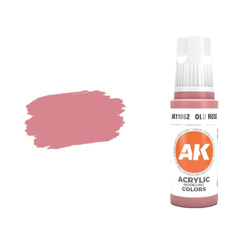 Przejdź do produktu AK Interactive 11062 - Farba akrylowa Old Rose 17ml