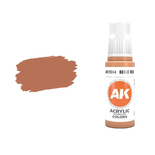 Przejdź do produktu AK Interactive 11064 - Farba akrylowa Beige Red 17ml