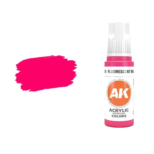 Przejdź do produktu AK Interactive 11068 - Farba akrylowa Fluorescent Magenta 17ml