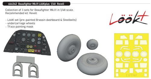 Przejdź do produktu Eduard 644342 - 1:48 Beaufighter Mk.VI LööKplus
