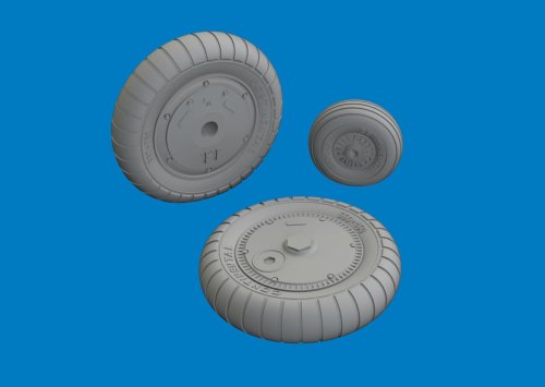 Przejdź do produktu Eduard 632215 - 1:32 Bf 109G-6 wheels