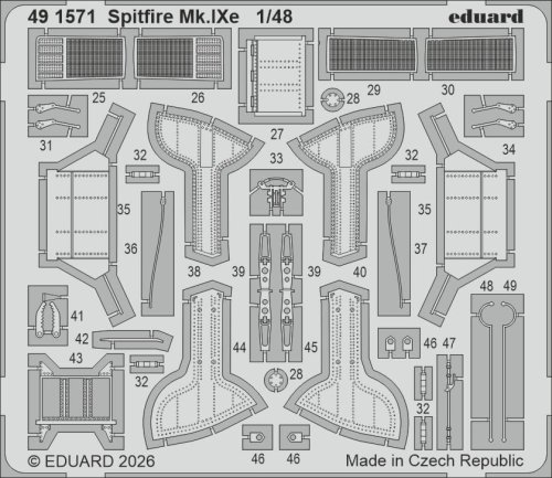 Przejdź do produktu Eduard 491571 - 1:48 Spitfire Mk.Ixe